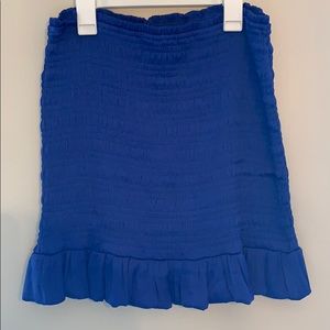 Capri Blue Mini Skirt